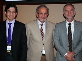 Dres. Rodrigo Ibáñez, Manuel Azqueta y Eduardo Turner