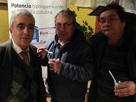 Dres. Sergio Riberos, Humerto Jiménez y David Urrutia