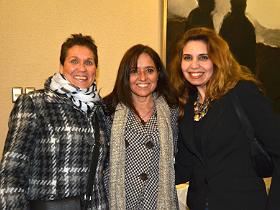 Dra. Ana María Concha, Sra. Carmen Harvey y Dra. Claudia Rodríguez