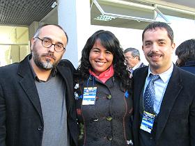 Dres. Carlos Soto, Javiera Gajardo, Fernando Molt