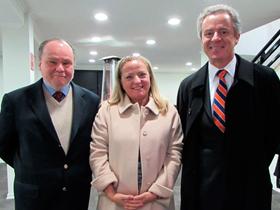 Dres. Jorge Urzúa, Viviana Jadue y Sr. Federico Valdés
