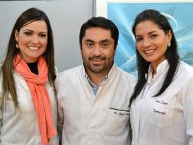 Dres. Viviane Hass, Miguel Muñoz e Issis Luque