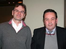 Dres. Nicholas Hopkinson y Orlando Díaz