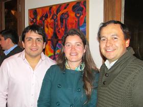 Dres. Fernando Chamorro, Vania Ivankovic y Manuel León