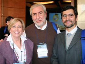 Dres. Mirtha Cifuentes, Daniel Kinzel y Nelson Navarrete