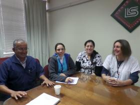 Dres. Gerardo Flores, Silvana Gallo, Migdy Risco y Patricia Álvarez
