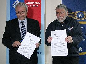Sr. Aldo Valle y Dr. Francisco Acevedo