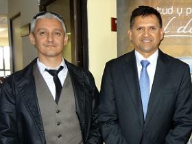 Dr. Axel Araya y Sr. Pablo Varas