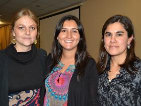 Dras. Daniela Fuentes, Karen Ducasse y Marcela González