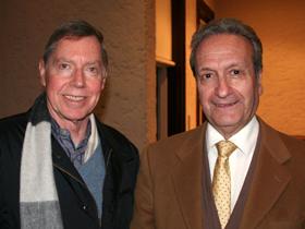 Dres. Hermann Schwaderer y Patricio Villanueva