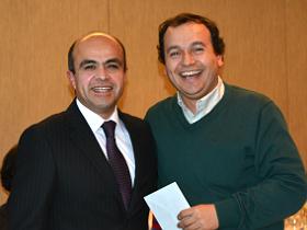 Sr. Mauricio Cruz y Dr. Manuel León