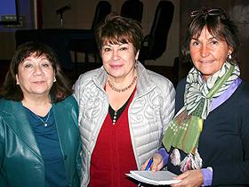 EU. Verónica Medina y Dras. Patricia Morgado y M. Cristina Escobar