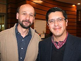 Dr. Ludwig Codjambassis y Arturo Martínez