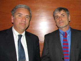 Dres. Fernando Barría y Javier Corvalán