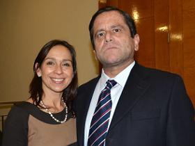 Sra. Ximena Lyng y Dr. Rodrigo Corvalán