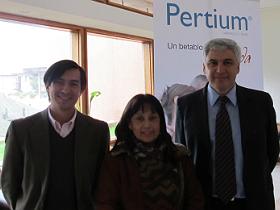 Dres. Carlos Trejo, Ana Luisa Plaza y Fernando Bonacic