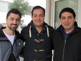 Dres. Paul Ordóñez, Xavier Vásquez y Felipe Espinoza