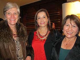 Dras. Andrea Grantz, Valeria Musa y Glenda Álvarez