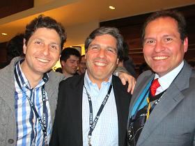 Dres. Alex Vaisman, David Figueroa y Marcelo Sandoval