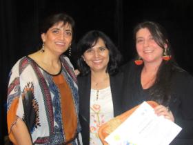 Dras. Paulina Venegas, Pamela Caro y Andrea González