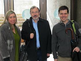 Dres. Maritza Toro, Alejandro Zavala y Matías Luco