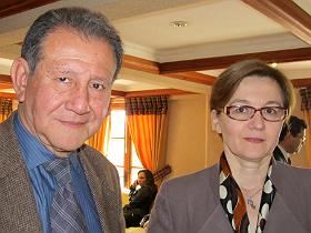 Dres. Jorge Saavedra y Tatiana Danilova