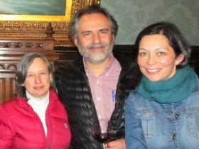 Dres. Margrit Calderón, Wladimir Moraga y Karina Gross