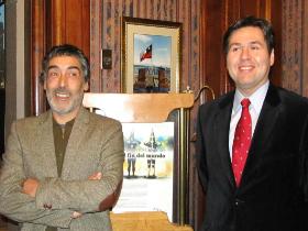 Sr. Alfredo Prieto y Dr. Rodrigo Sagues