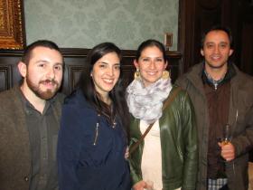 Dres. Roberto Vergara, Gabriela Saldivia, Flor Torres y Nelson Pérez