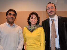 Dres. Óscar Espinoza, Victoria Novik y Felipe Martínez