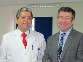 Dr. Patricio Vargas y Sr. Jorge Godoy