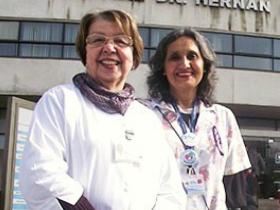 Dras. Antonieta Montesinos y María Angélica Belmar