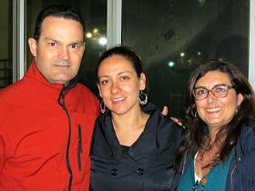 Dres. Marcelo Crispieri, Beatriz Schrag y Valeria Suazo