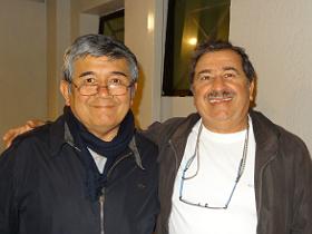 Dres. Michio Nishihara y Pedro Ziede