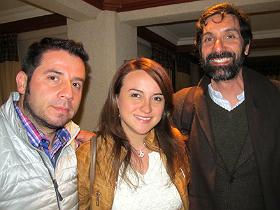 Dres. Adolfo Poblete, Valeria Borel y Pedro Fritis