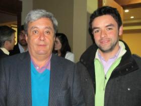 Dr. Raúl Riquelme y Sr. Joaquín Riquelme