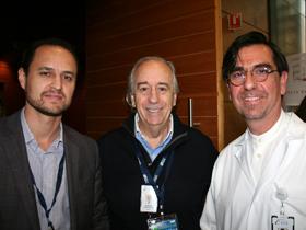 Dres. Rodrigo Schwartz, Gonzalo Eguiguren e Ivo Sazunic