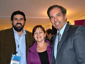 Dres. Mauricio Farfán, Ivette Guillier y Miguel O'Ryan