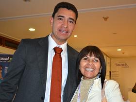 Sr. Rodrigo Rojas y Dra. Orquídea Arredondo