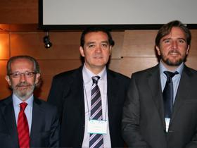 Dres. Pablo Moreno, Raúl Berríos y Miguel Congregado