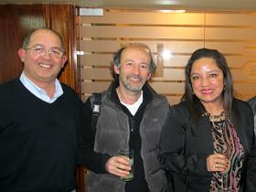 Dres. Sergio Villavicencio, Carlos Mansilla y Tania Bravo