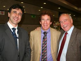 Dres. Marcelo Vaccari, Michael Carstens y Jean Claude Talmant