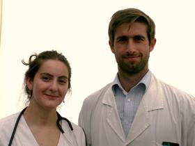 Dres. Claudia Hernández y José Ignacio Lazo