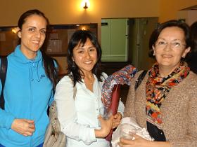 Dras. Patricia Maldonado, Yasna Covarrubias y Vivían Oñate