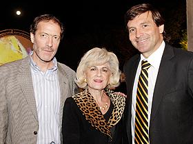 Dres. Patricio Venegas, Marcela Grisanti y Sr. Luis Alberto Lindermeyer