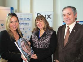 Sra. Mercedes Zárate, Dra. María Isabel Iduya y Sr. Alfredo Barbería