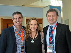 Dres. Eduardo Villaseca, Ghislaine Lepeley y Mauricio López