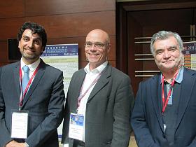 Dres. Rodolfo Nazar, Konrad Schwager y Carlos Stott