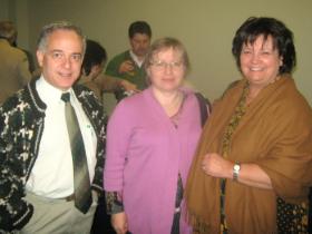 Dres. Josué Valverde, Carmen Kortmann y Cecilia López