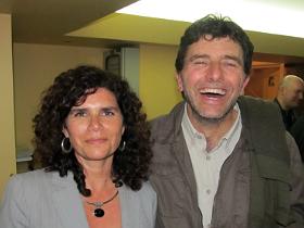 Sra. Andrea Segovia y Dr. Jaime Espinoza